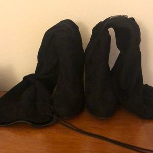 Guess Suede Thigh High Boots